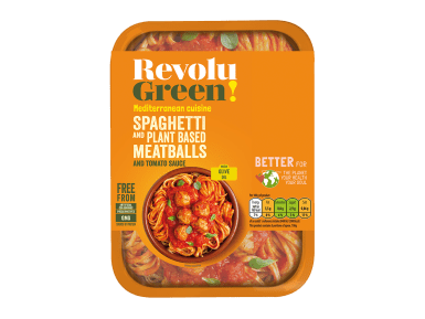 Spaghettis and Plant Based Meatballs and Tomato Sauce