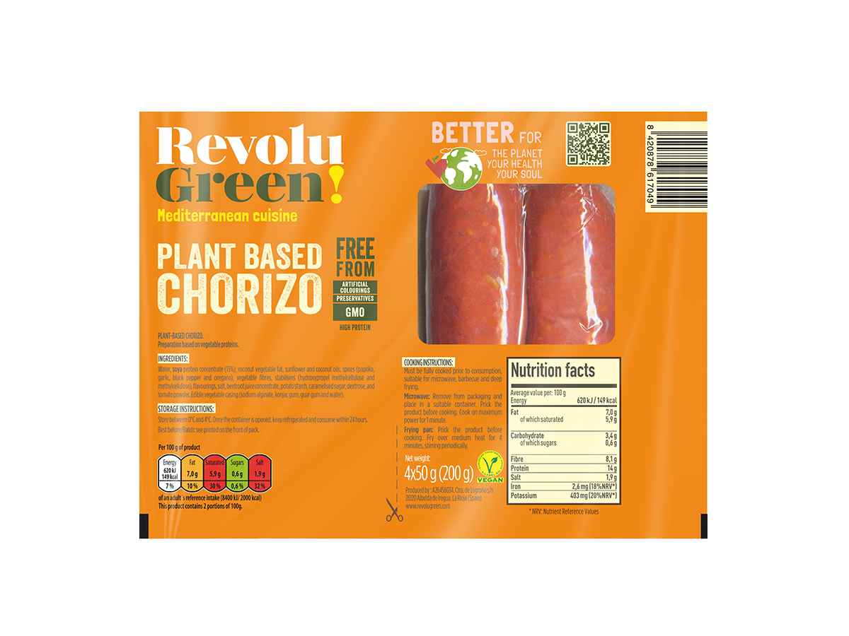 Plant Based Chorizo