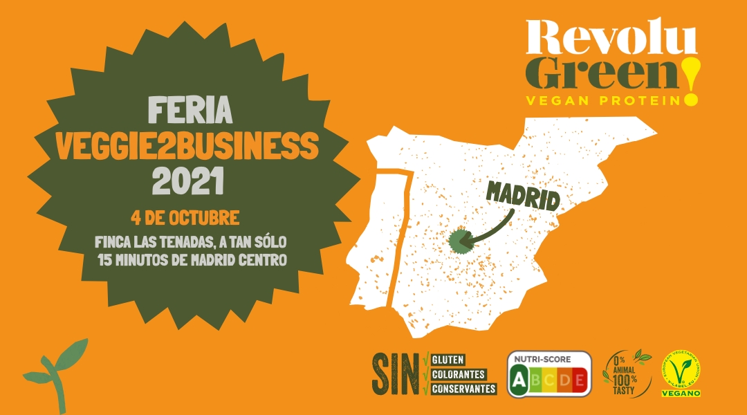 RevoluGreen! acudirá a la Feria Veggie2Business de Madrid