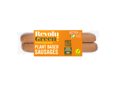 Plant-based sausages