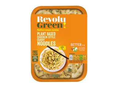 Plant Based Chicken Style Curry Noodles